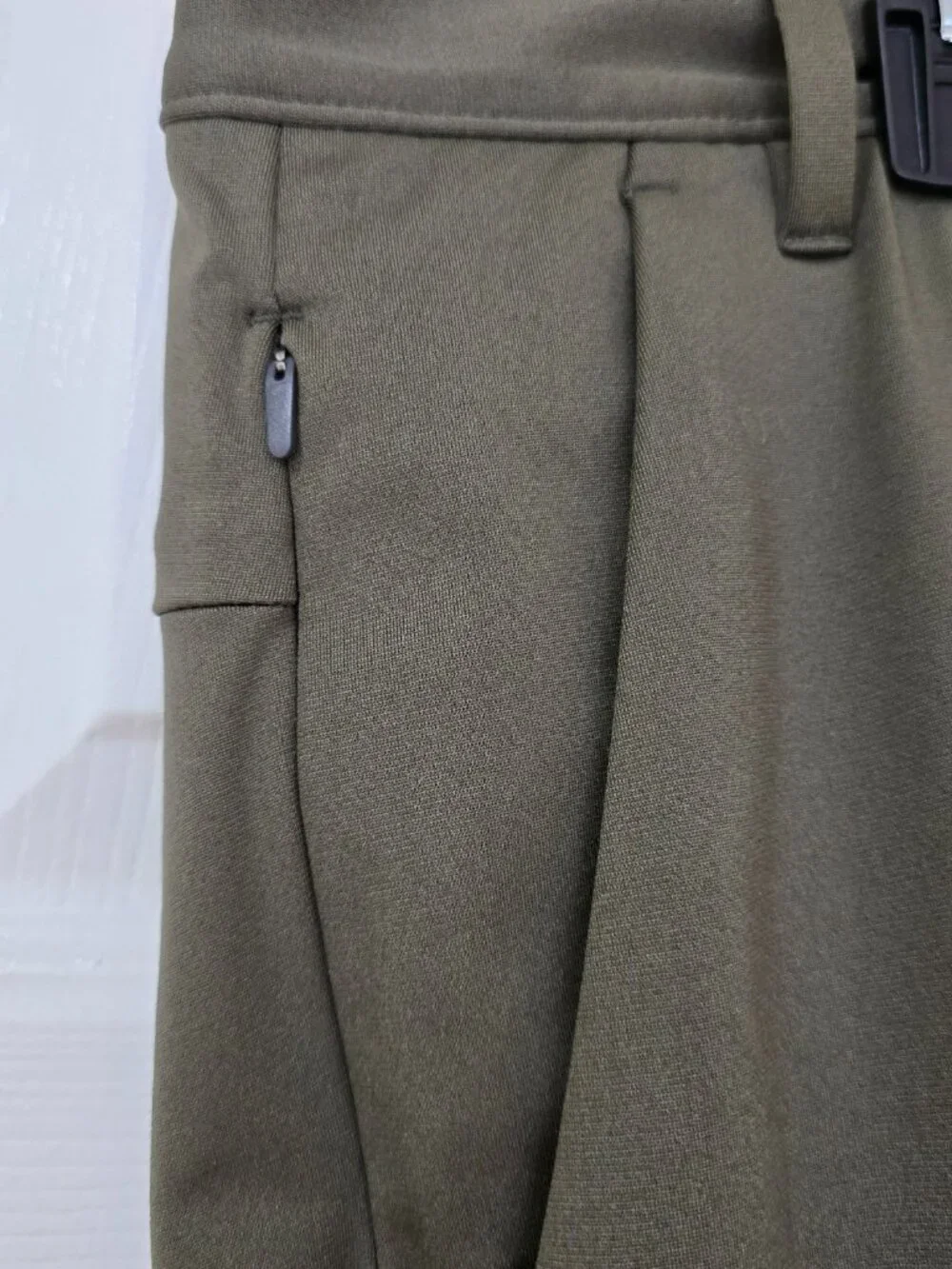 Lands' End Men's Performance Golf Pants Tall Olive Green Stretch Size 44/T